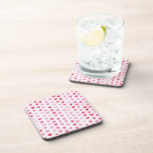 水彩画のハート コースター (右側)