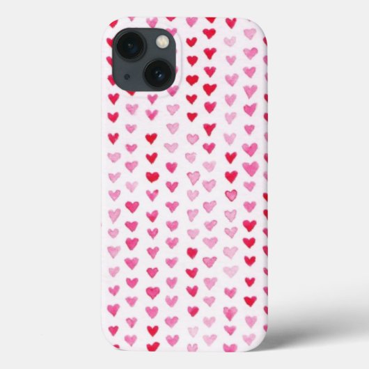 水彩画のハート Case-Mate iPhoneケース (裏面)