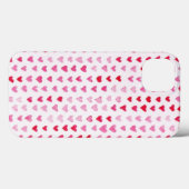 水彩画のハート Case-Mate iPhoneケース (裏面 (横))