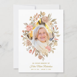 水彩画のバラの写真の悔やみや弔慰の葬式は感謝していしています サンキューカード