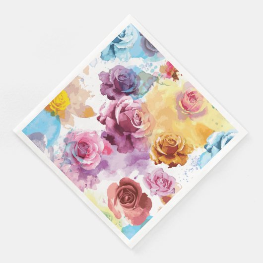 水彩画のバラ (コーナー)