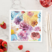 水彩画のバラ (インサイチュ)