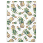 水彩画のパイナップルパターン クリップボード (裏面)