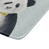 水彩画のパンダくま カッティングボード (角)