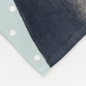 水彩画のパンダくま フリースブランケット (角)