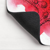 水彩画のヒトデ マウスパッド (コーナー)