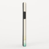 水彩画のビーチの植物のビーチサンダル Case-Mate iPhoneケース (裏面/右)