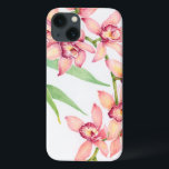 水彩画のピンクの花 iPhone 13ケース<br><div class="desc">水彩画のピンクの花の芸術家: ティムOToole</div>