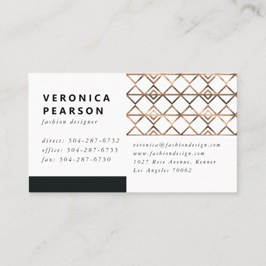 水彩画のファッションのデザインのイラストレーションビジネス 名刺 (裏面)