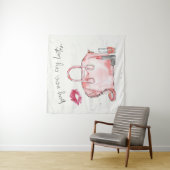 水彩画のファッション|の買物は今後で叫びます タペストリー (インサイチュ)