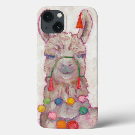 水彩画のフェスティバルのラマ Case-Mate iPhoneケース (裏面)