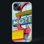 水彩画のフェニックスのモーテル iPhone 13ケース<br><div class="desc">水彩画のフェニックスのモーテルの芸術家: Naomi McCavitt</div>