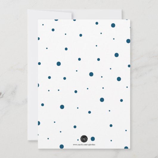 水彩画のフラミンゴの熱帯メニュー 招待状 (裏面)