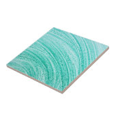 水彩画のブラシによって曲げられるライン質 タイル (側面)