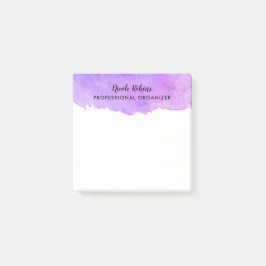 水彩画のプロフェッショナルのオルガナイザー ポストイット