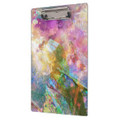 水彩画のペンキ3との抽象的でグランジな質 クリップボード (左)