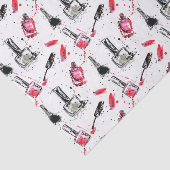 水彩画のマニキュアパターン 薄葉紙 (詳細)