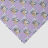 水彩画のヤギ 薄葉紙 (詳細)