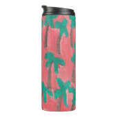 水彩画のヤシの木のタンブラー タンブラー (回転右)