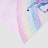 水彩画のユニコーンのティッシュペーパー 薄葉紙 (詳細)