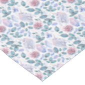 水彩画のユニコーンの水晶及びバラパターン テーブルクロス (アングル)