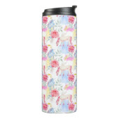 水彩画のユニコーン及びペガソスパターン タンブラー (回転左)