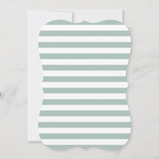 水彩画のユーカリの葉フレーム|の保存日付 セーブザデート (裏面)