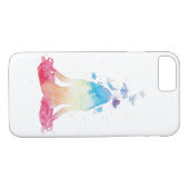 水彩画のヨガのはす姿勢の電話箱 Case-Mate iPhoneケース (裏面(横))