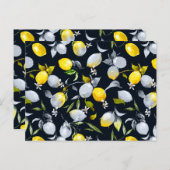 水彩画のレモン12 ポストカード (正面/裏面)