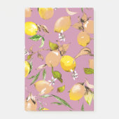 水彩画のレモン24 ポストイット (正面)