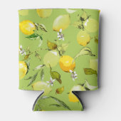 水彩画のレモン 23 缶クーラー (正面)