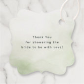 水彩画のワイルドフラワー・サンキュー フェイバータグ (裏面)