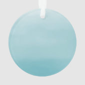 水彩画のワインのパーソナライズなクリスマスのオーナメント オーナメント (裏面)