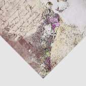 水彩画のヴィンテージ猫 薄葉紙 (詳細)