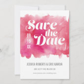 水彩画の保存日付 セーブザデート (正面)