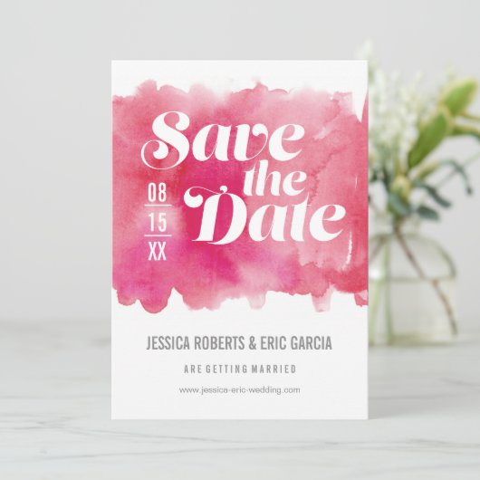 水彩画の保存日付 セーブザデート (スタンド正面)