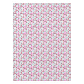 水彩画の六角形パターン テーブルクロス (正面)