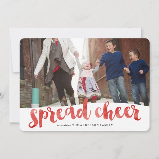 水彩画の冬 シーズンカード (正面)