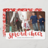 水彩画の冬 シーズンカード (正面/裏面)