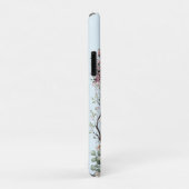 水彩画の別荘 タイル屋根 飾り 欄間 Case-Mate iPhoneケース (裏面/右)