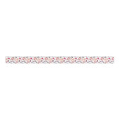 水彩画の化粧パターン グログランリボン (正面)