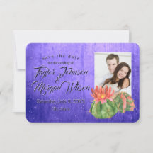 水彩画の多肉植物の写真　紫色　保存日