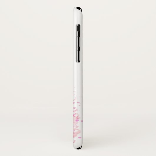 水彩画の妖精のバニー|はあなたの名前を加えます Case-Mate iPhoneケース (裏面/左)