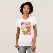 水彩画の妖精の国-女性Tシャツ Tシャツ (正面フル)