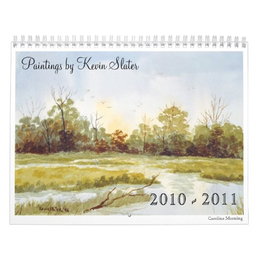 水彩画の季節 カレンダー (カバー)