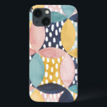水彩画の幾何学的な円 iPhone 13ケース<br><div class="desc">水彩画の幾何学的な円の芸術家: 優美Popp</div>