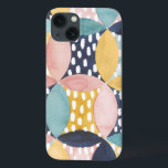 水彩画の幾何学的な円 iPhone 13ケース<br><div class="desc">水彩画の幾何学的な円の芸術家: 優美Popp</div>