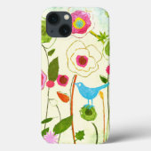 水彩画の庭の花 Case-Mate iPhoneケース (裏面)