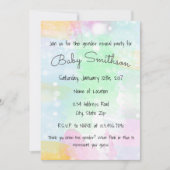 水彩画の性は招待状を明らかにします 招待状 (正面)