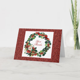 水彩画の感謝祭リースのグリーティングカード カード